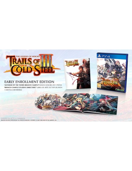 Juego para consola sony ps4 The Legend Of Heroes: Trails Of Cold Steel III- PEGI 16 - E03272 kiwiku.com