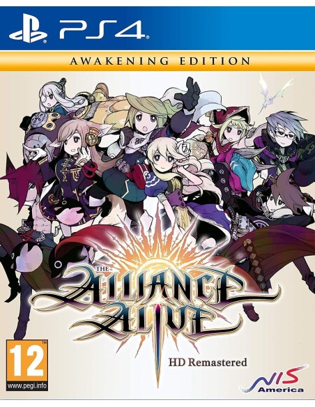 Juego para consola sony ps4 The Alliance Alive - PEGI 12  kiwiku.com