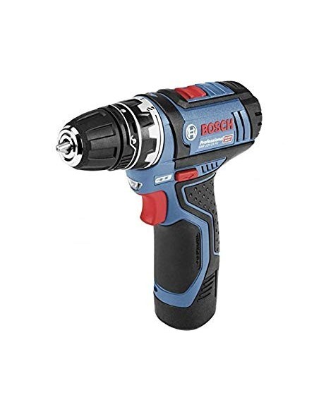 Bosch GSR 12V-15 FC Profesional Atornillador a batería - 2 baterias Flexiclick en L-BOXX 06019F6001 kiwiku.com
