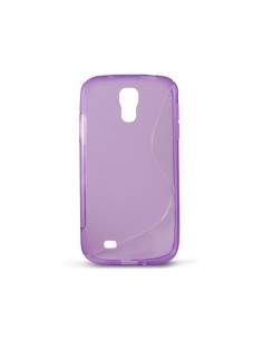 Kiwiku.com: Ksix S Style - Funda flexible de TPU para Samsung Galaxy S4 I9505, púrpura - Electrónica