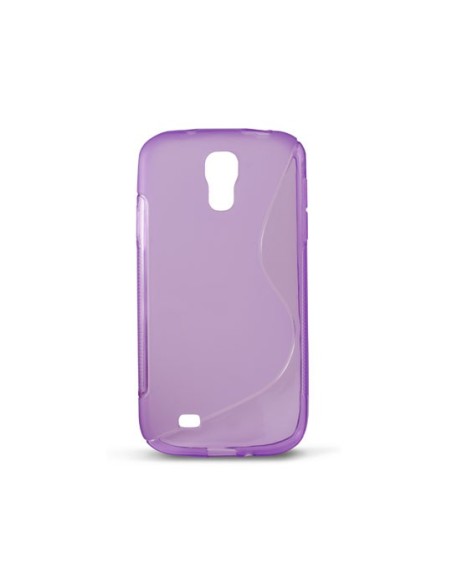 Kiwiku.com: Ksix S Style - Funda flexible de TPU para Samsung Galaxy S4 I9505, púrpura - Electrónica