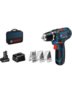 Bosch GSR 12V-15 Profesional Destornillador a batería en maletín de lona 0615990G6L kiwiku.com