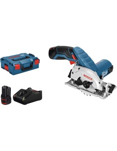 Bosch GKS 12V-26 Sierra circular a batería 2 baterías x 3.0 Ah en L-BOXX 06016A1005 kiwiku.com