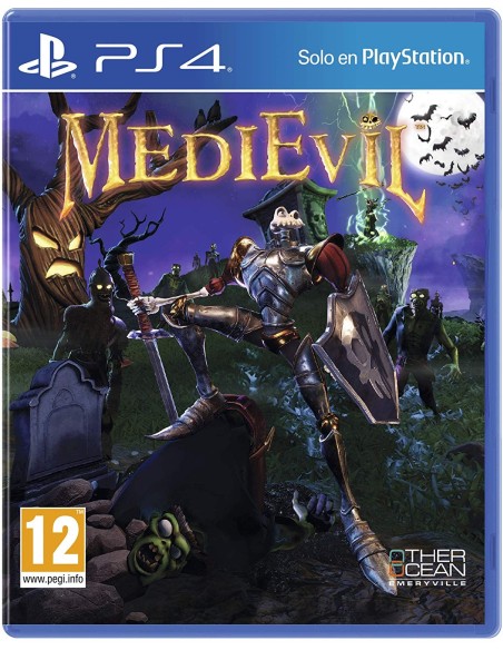 Juego para consola sony ps4 Medievil - PEGI 12 - 9946007  kiwiku.com