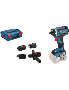 Bosch GSR 18V-60 FC Atornillador a batería - FlexiClick sin batería en L-BOXX 06019G7103 kiwiku.com