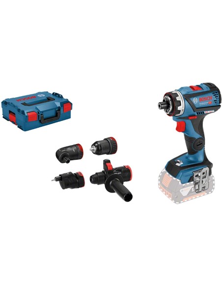 Bosch GSR 18V-60 FC Atornillador a batería - FlexiClick sin batería en L-BOXX 06019G7103 kiwiku.com