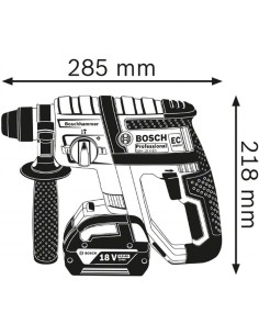 Bosch GBH 18V-EC Martillo perforador a batería - Sin bateria en L-BOXX 0611904003 kiwiku.com 2