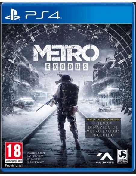 Juego para consola sony ps4 Metro Exodus Day Pne Edition - PEGI 18 - 1022877 kiwiku.com