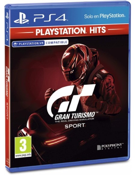 Juego para consola sony ps4 Gran Turismo Sports Hits - PEGI 3  9966906 kiwiku.com