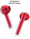 HUAWEI FreeBuds 3 - Auriculares Inalámbricos con Cancelación de Ruido Activa Rojo