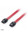 Cable serial ata iii 0.5m con clip de seguridad