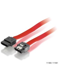 Cable serial ata 0.5m con clip de seguridad