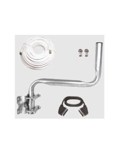 Engel Axil Boston MP0160E - Kit de instalación para antena soporte parabólica, incluydo cable coaxial 20 m y cable euroconector: