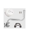 Antena kit satelite engel soporte parabolica, cable coaxial 20m, cable euroconector para receptor mp