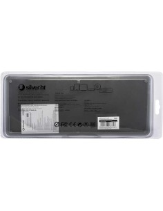Teclado Inalambrico Silver Ht Touchpad Gris Oscuro 111943240199 2