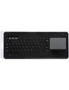 Teclado Inalambrico Silver Ht Touchpad Gris Oscuro 111943240199