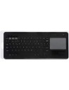 Teclado Inalambrico Silver Ht Touchpad Gris Oscuro