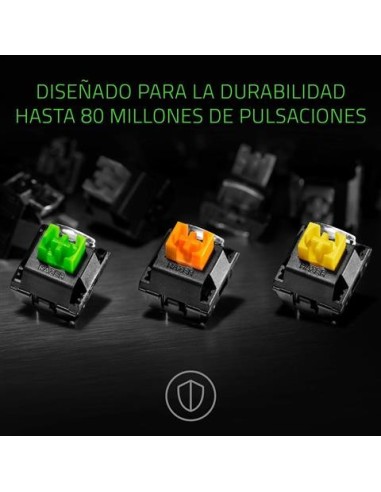 Teclado razer blackwidow elite green switch RZ03-02621400-R311