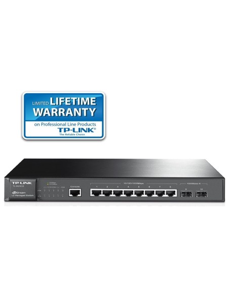 Switch tp-link gestionable 8p 10/100/1000 incluidos 2p combo giga