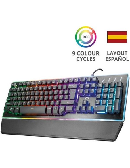 Trust Gaming GXT 860 Thura - Teclado Gaming LED 21843 kiwiku.com
