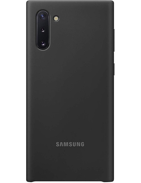 Funda Samsung Silicone Cover Para Galaxy Note 10 Negra - Protección Y Estilo  