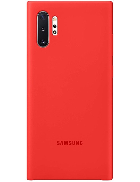 Funda Samsung Silicone Cover Note 10+ Color Rojo EF-PN975TREGWW