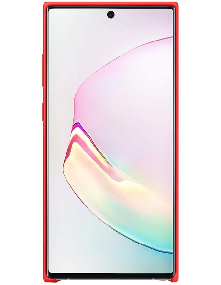 Funda Samsung Silicone Cover Note 10+ Color Rojo EF-PN975TREGWW