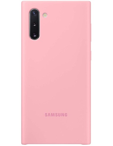 Funda Samsung Silicone Cover Note 10 Color Rosa EF-PN970TPEGWW