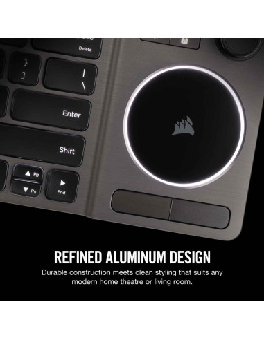 Teclado Corsair Wireless K83 Compact Multimedia Touchpad CH-9268046-ES