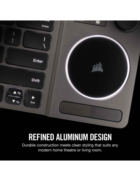 Teclado Corsair Wireless K83 Compact Multimedia Touchpad CH-9268046-ES