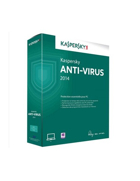 Kaspersky antivirus 1 licencia 2014