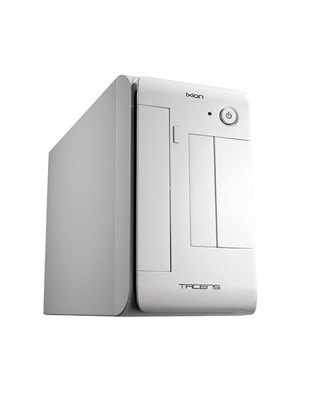 Tacens 2IXIONPLUSW - Caja de ordenador de sobremesa Mini ITX con fuente de alimentación Mini Radix 400W, Blanco: Tacens: Kiwiku.