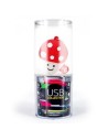 Memoria usb 16gb connection mushroom rojo usb 2.0 cn301