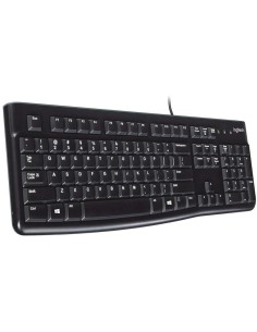 Logitech 920-002499 - Teclado USB K120 Business Negro QWERTY español