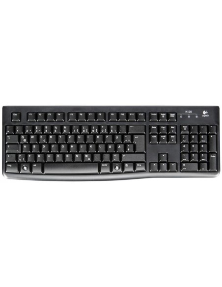 Logitech 920-002516 Teclado USB K120 Business Negro QWERTZ Aleman