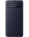 Funda Samsung Clear View Wallet Cover Galaxy Note S 10 lite negro