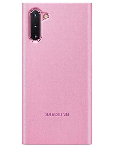 Funda Samsung Clear view cover note 10 Rosa EF-ZN970CPEGWW kiwiku.com