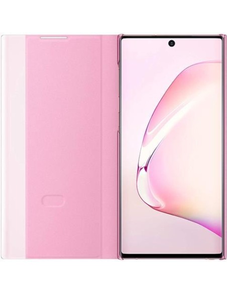 Funda Samsung Clear view cover note 10 Rosa EF-ZN970CPEGWW kiwiku.com