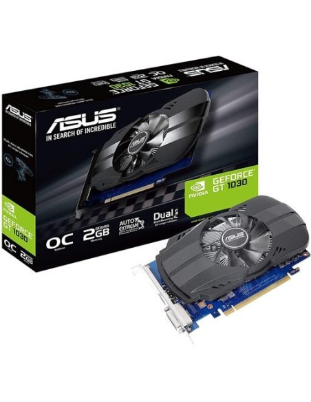 Tarjeta GraFica Asus Phoenix Gt 1030 O2G 90YV0AU0-M0NA00 kiwiku.com
