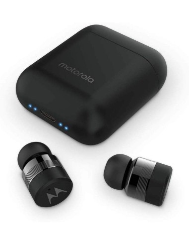 Auricularesmicro Motorola Vervebuds 110 Bt Negro 253VERVEBUDS110 kiwiku.com