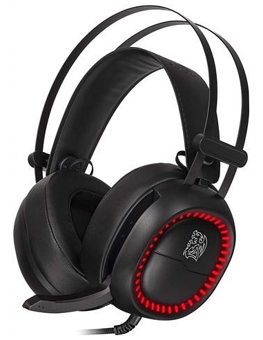 Auriculares microfono Thermaltake Shock Pro Rgb Gaming HT-SHK-DIECBK-25