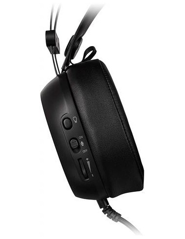 Auriculares microfono Thermaltake Shock Pro Rgb Gaming HT-SHK-DIECBK-25