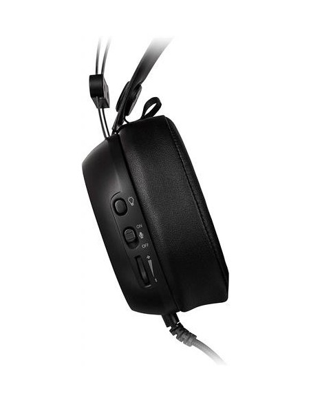 Auriculares microfono Thermaltake Shock Pro Rgb Gaming HT-SHK-DIECBK-25