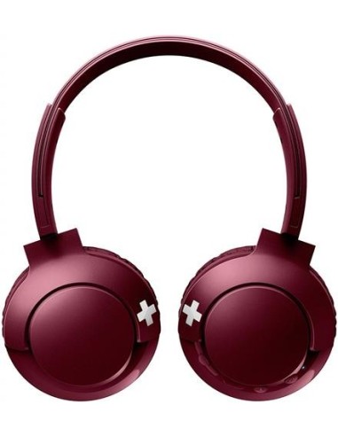 Auricular philips deportivo bluetooth color rojo SHB3075RD/00 kiwiku.com