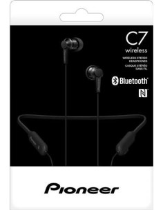 Auriculares intrauditivos bluetooth pioneer negro SE-C7BT(B)