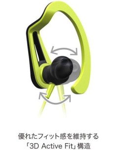 Pioneer SE-E7BT-Y - Auricular Deportivo Bluetooth Verde. SE-E7BT(Y) 2