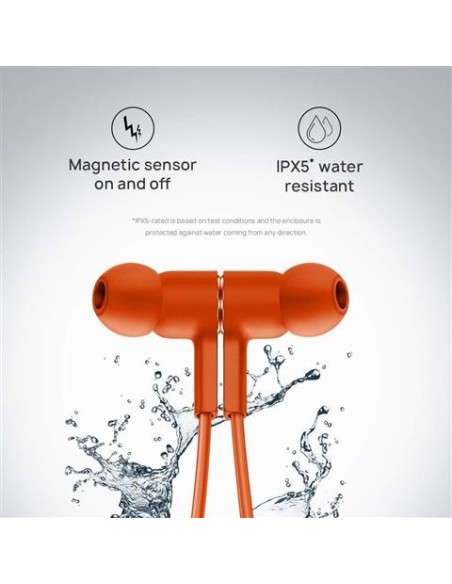 Auriculares intrauditivos bluetooth huawei am70 naranja 55030944