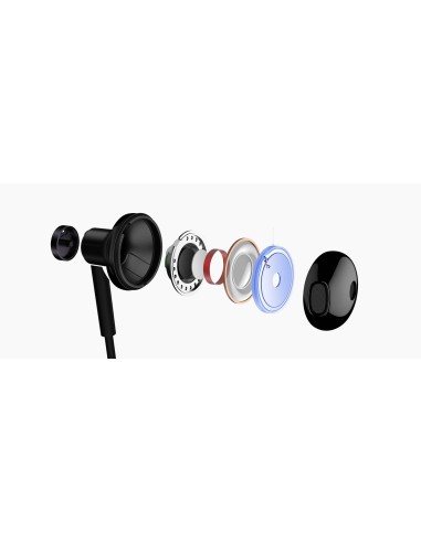 Xiaomi Auriculares In-Ear MI Dual Driver Microfono Negro ZBW4407TY