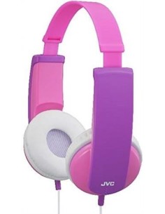 Jvc HAKD5P JVC HA-KD5 Auriculares para Niños Rosa/Violeta