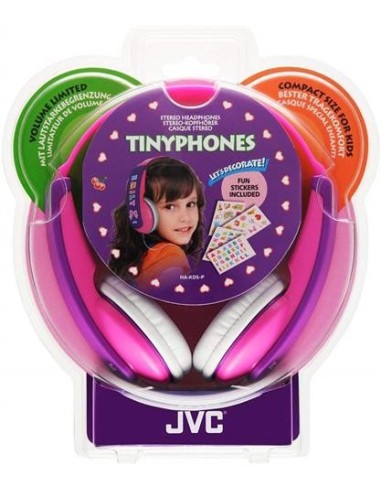 Jvc HAKD5P JVC HA-KD5 Auriculares para Niños Rosa/Violeta